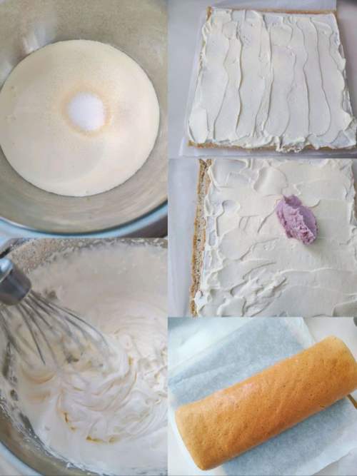 伯爵红茶芋泥蛋糕卷