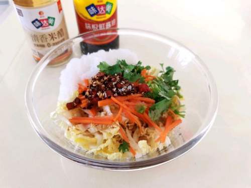 爽口白菜拌粉丝