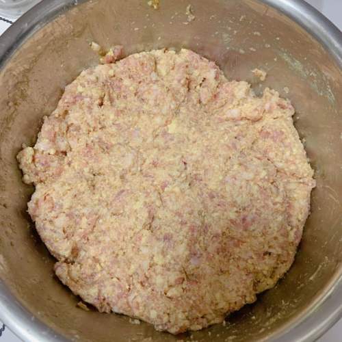 家常菜干炸丸子